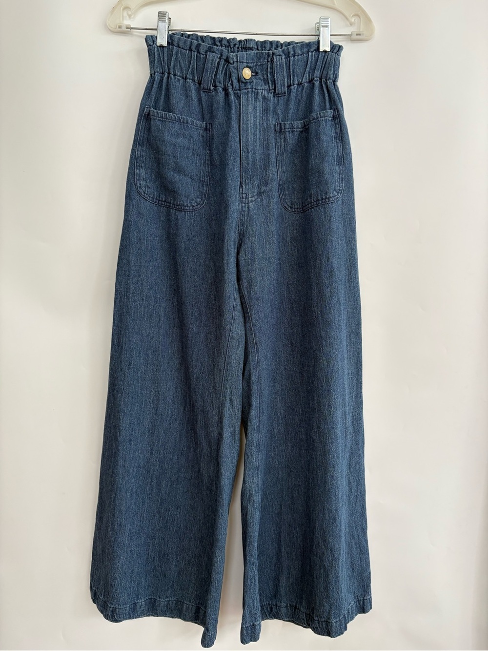Emerson Fry Tulip Wide Leg Denim Jeans Pants